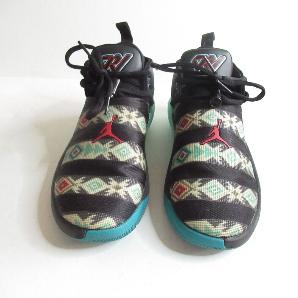 Nike Boys Jordan Why Not Zer0.1 BV0616-001 Black Basketball Shoes Size US 5.5Y